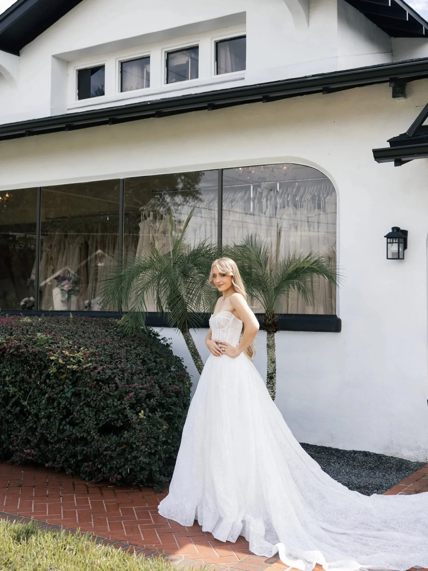 It&rsquo;s all in the details. ✨ From the intricate lace corset to the softly shimmering A-line skirt, this wedding gown brings together timeless romance and modern bridal style.

Find your dream dress at Bridal Gown Studio!

#bridal #bridalshopping 