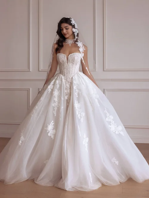 sachin and babi light blue dress Buy Designer Embroidery Wedding Dresses Online main image 1