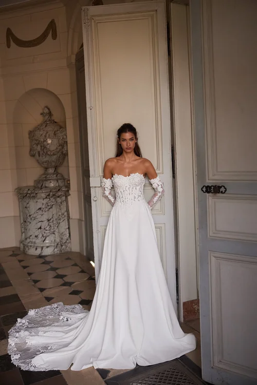 navy blue dress for baby girl Elegant Wedding Dresses main image 1