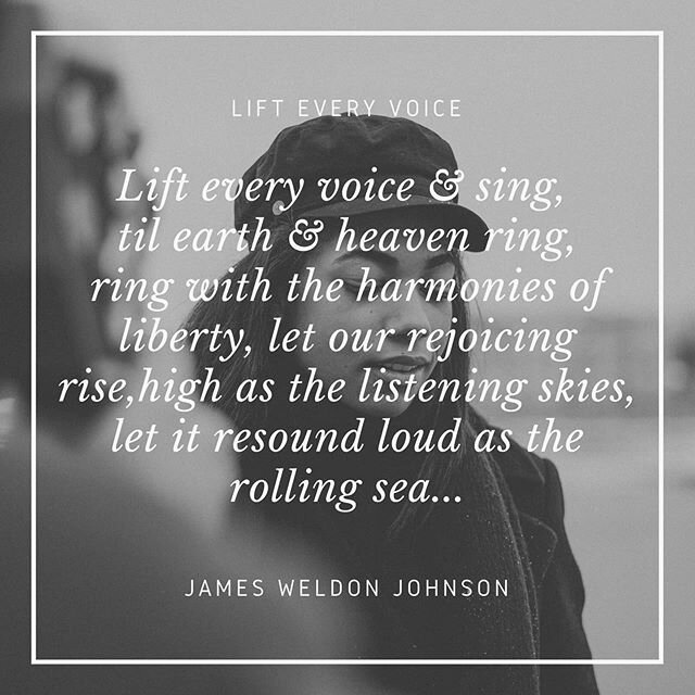 If you aren't starting your #juneteenth with James Weldon Johnson, then what are you doing?  #lifteveryvoice #blm