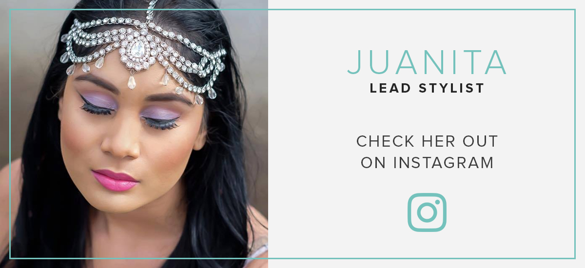 Juanita is founder and lead artist of Glamorous by Juanita. Juanita first fell in love with the fashion industry as a model. Having years of experience in print, editorial and New York Fashion week, she became curious about the makeup artists that worked on her and the work he/she did. Juanita has carefully honed and crafted her style and technique by selecting training programs taught only by top master artists in the makeup and hair industry. She has been personally trained one-on-one and certified by the very talented and world renowned Tamanna Roashan of Dress Your Face . Juanita is a graduate of the prestigious Pink Orchid Studio and has received one-on-one training by master hair stylist Shannon Mann. In addition, she is certified by celebrity master hair stylist Senada Kanaki Ceka . Juanita is experienced in editorial and bridal makeup. Her style is versatile and ranges from the barely-there makeup look to full-blown glamorous looks. She specializes in working with South Asian Brides and currently resides in NJ. 