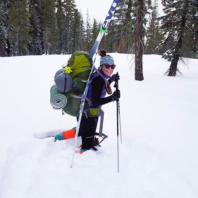 Forever grateful for long days in the mountains. ❤️🏔 #summerisherebutimisswinter
#postholingfordays #yosemitenationalpark #winterbackcountry 
#womeninthewild #livelifegetoutdoors #wherethewildthingsare #staywild #shemovesmountains #herwanderfullife 