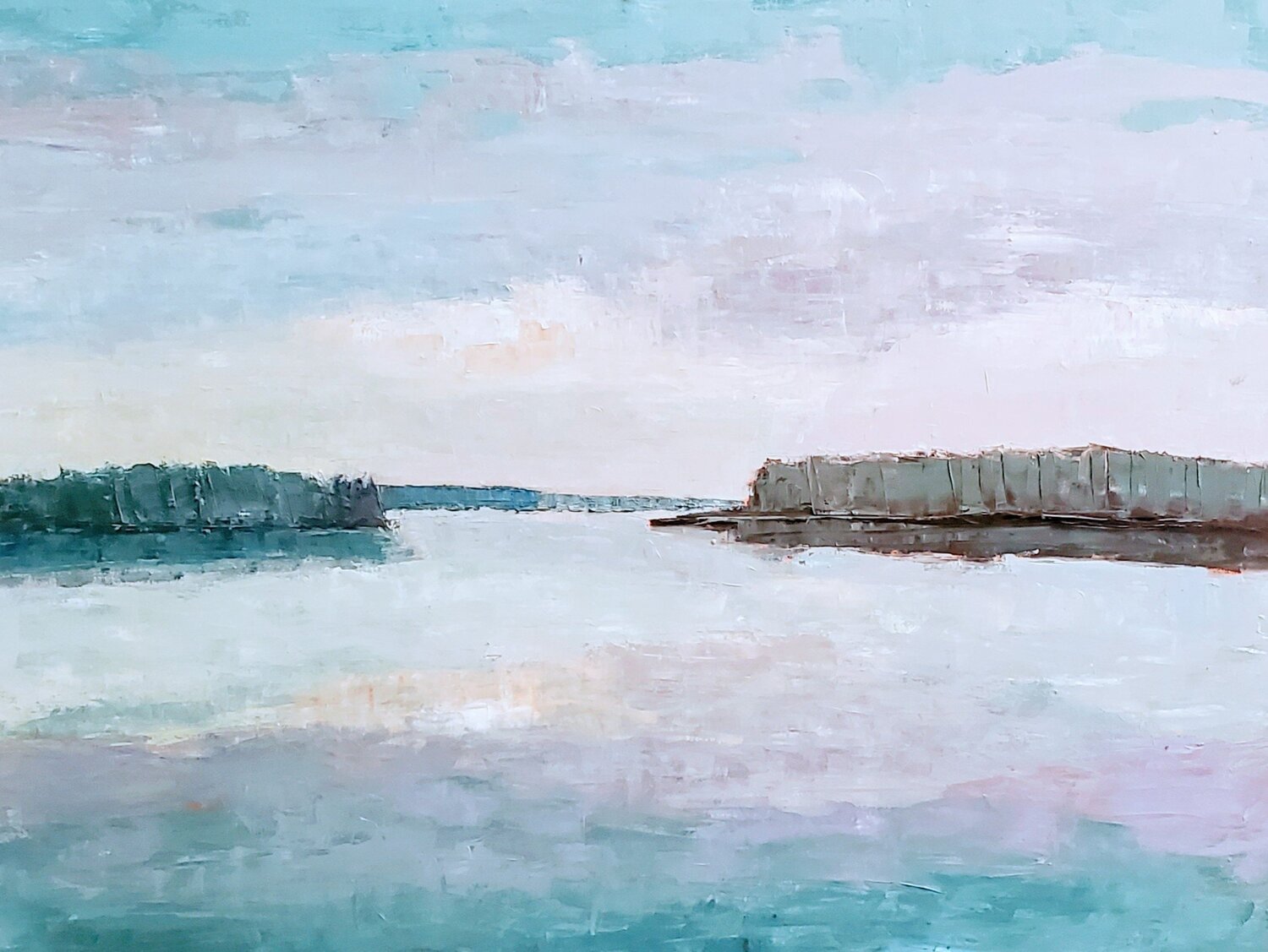 Maine Sky, 36"x48", Oil on Canvas
