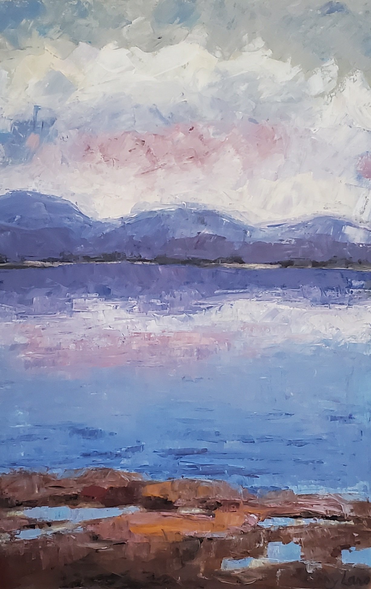 MDI from Little Cranberry, 36"x24", Acrylic 