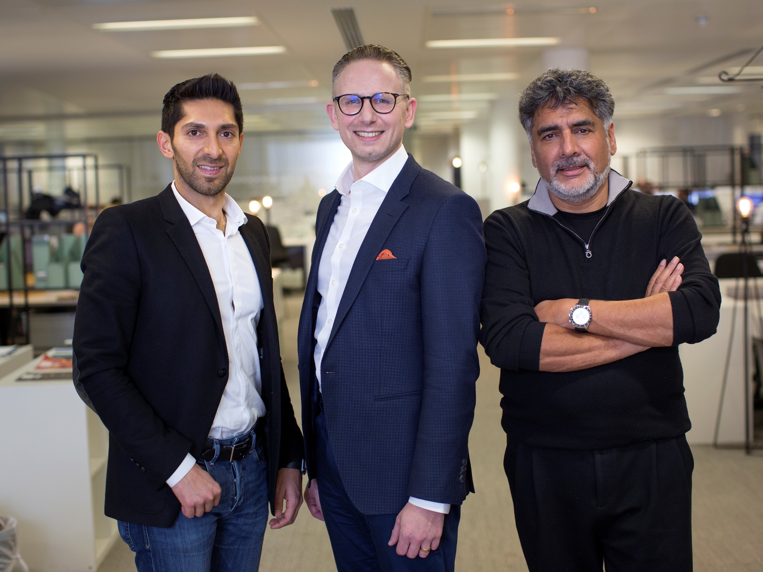 David Goldberg, Faisal Butt, James Caan POD Management Board