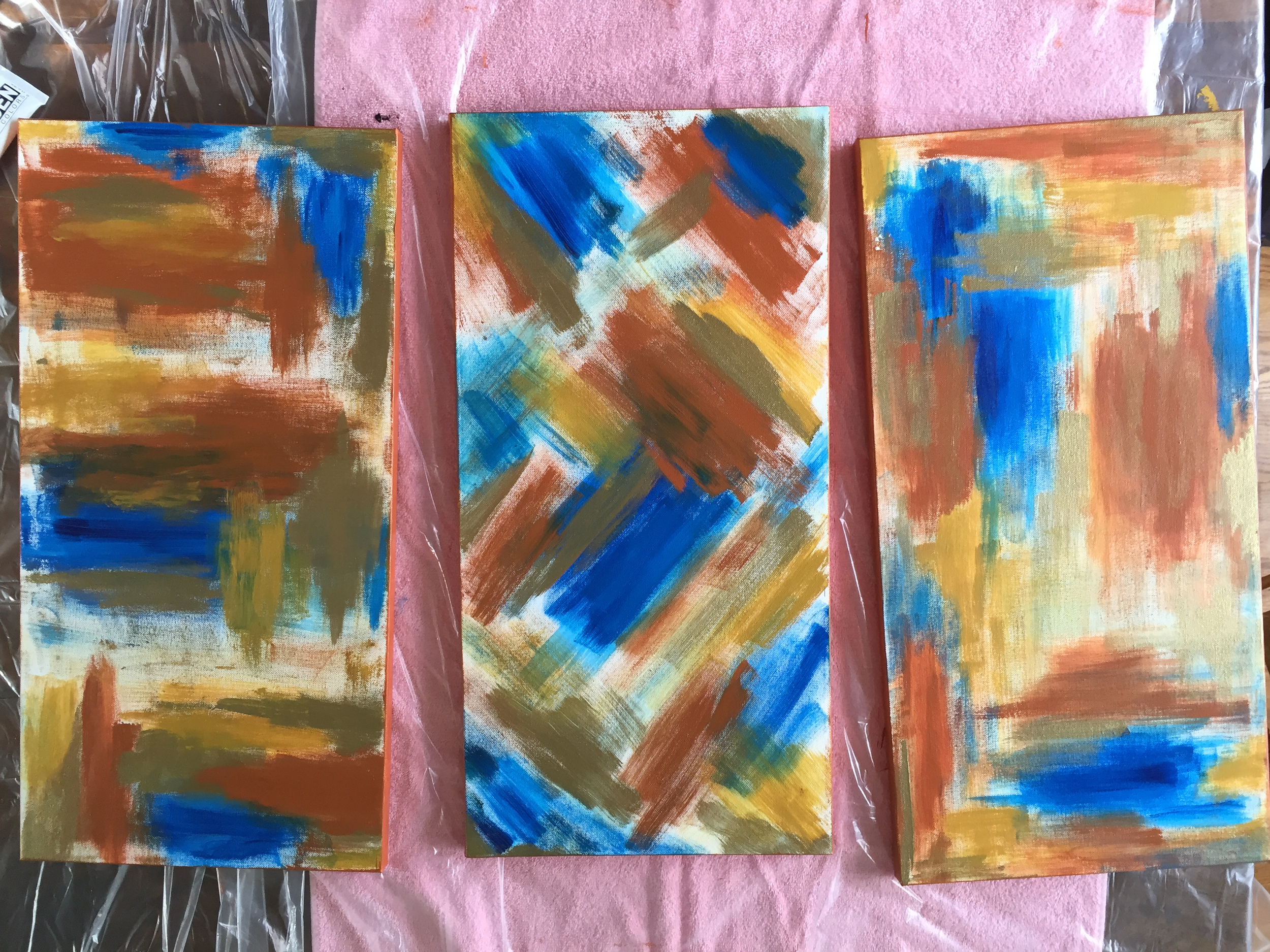 Bedroom Triptic