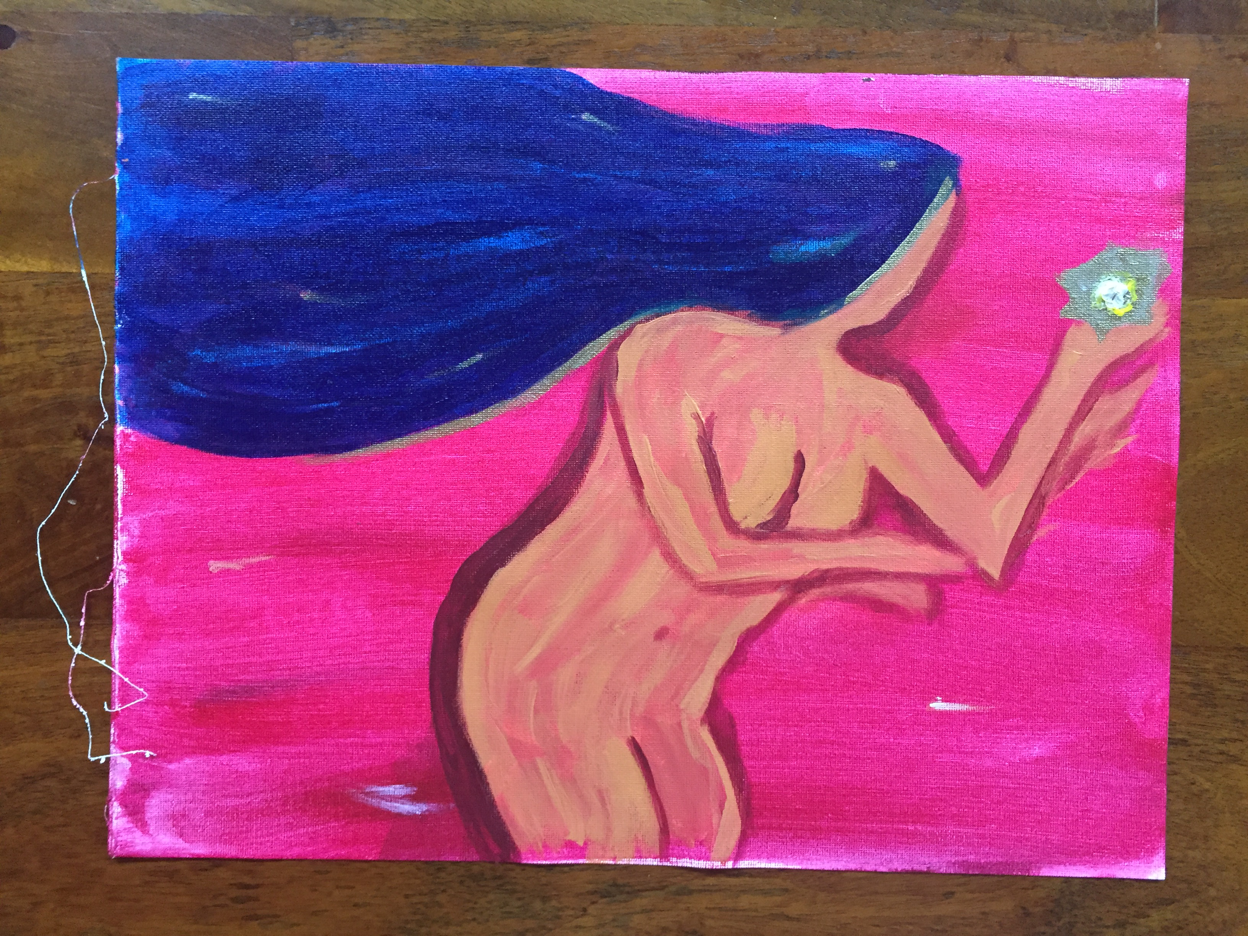 With the Universe in her Hair