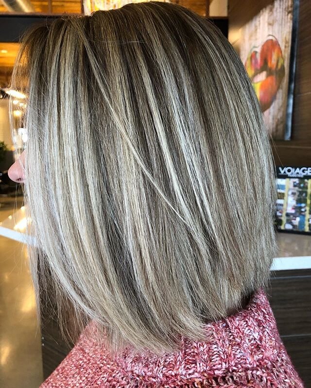 I better start saying I specialize is Balayage &amp; Babylights... my all time favorite ! @voiage_salon #voiagesalon #ilovemyjob #hair #blonde