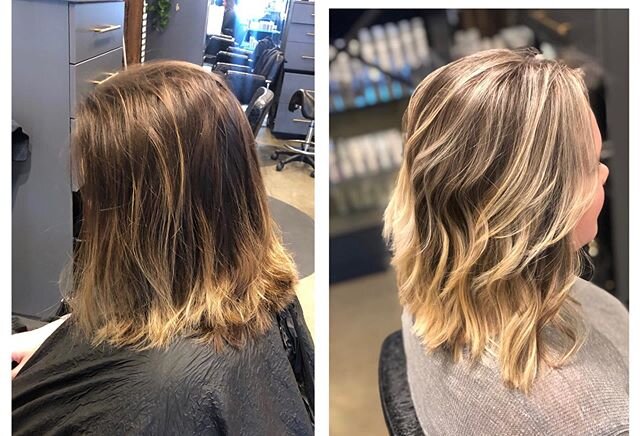 Before and after!!! 😍