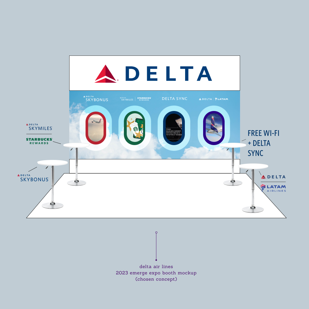 Delta Air Lines | EMERGE Booth 2023 