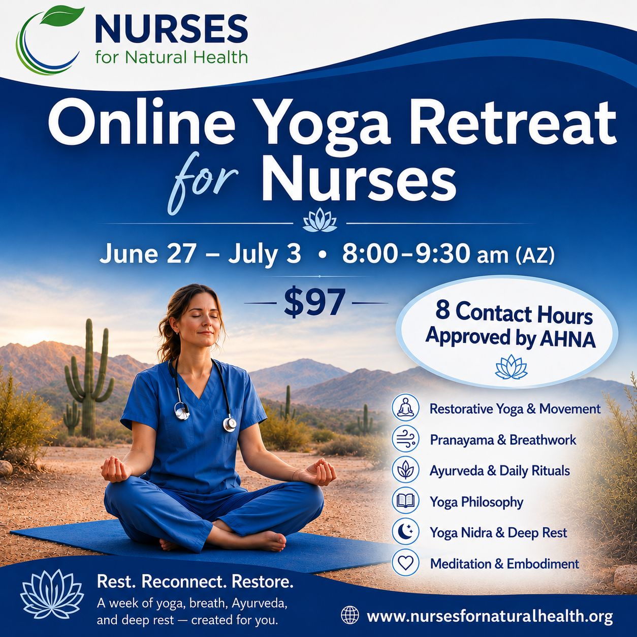 Online Yoga Foundations Immersive Retreat - June 27 to July 3