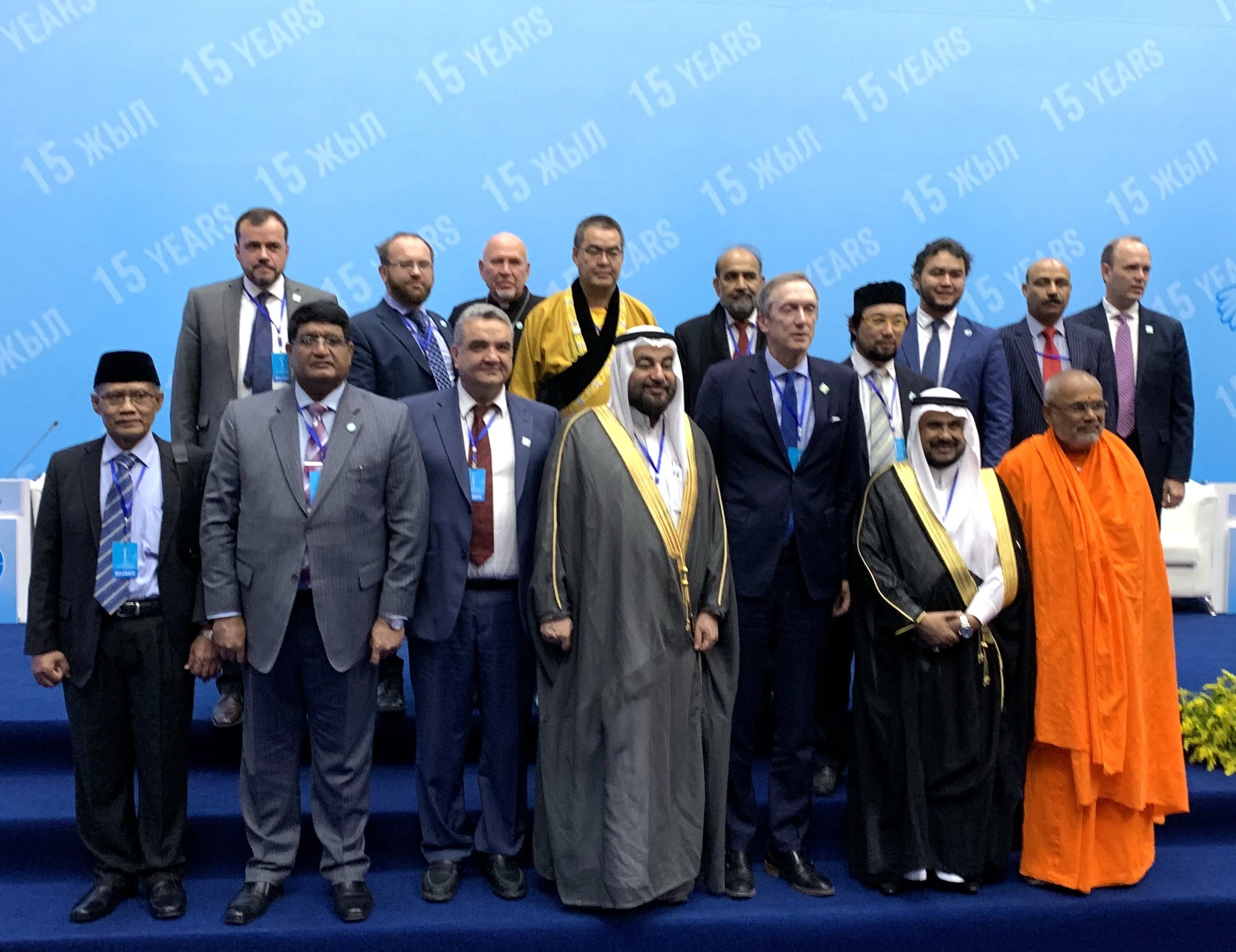 A PANEL DISCUSSION ON RELIGION AND GLOBALIZATION at VI Congress of the Leaders of World and Traditional Religions The president for LYN Community Mr. Kusack was invited by the Kazakh Embassy in Washington, D.C., to participate in the VI Congress of the Leaders of World and Traditional Religions. Congress is primarily comprised of leaders of the most prominent Muslim sects, Buddhists, Judoists, and some Christian denominations. Amongst those were represented, it is important to note a degree of unification on the topics of peace and tolerance. One on the achievements was the open dialogue on these topics between the Iranian Ayatollah and Jerusalem’s Rabbi, both seated behind the same table. A common thread in participant conversations and presentations was the importance of tolerance as perpetuated by mutual respect and “religious literacy.” It was agreed that these three ideological signposts were necessary in reaching peace and de-radicalizing groups. To the point, Chairman of Russia’s Mufti’s, Mufti Sheikh Ravil Gaynutdin noted: “Multi-faith dialogue is a real practice of peace, demanding moral heroism from its participants. Each of the religious leaders presented here is convinced of the exceptional rightness of their own faith and the exclusive right of others to the same conviction. This is spiritual maturity.”