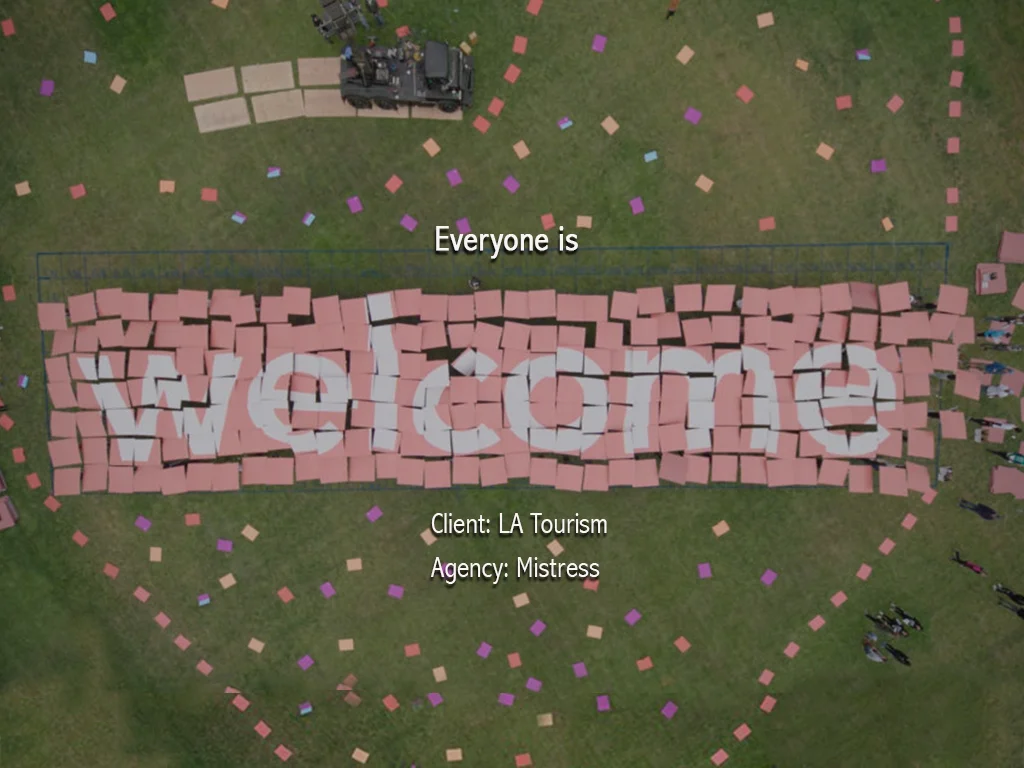 When POTUS announced his illegal travel ban in early 2017, M ss ng P eces and Mistress Agency teamed up to create a Real-Time Response campaign for Discover LA to show people that everyone is welcome in Los Angeles. Everyone is Welcome was awarded a 2018 Webby as well as the Webby People’s Voice Award.