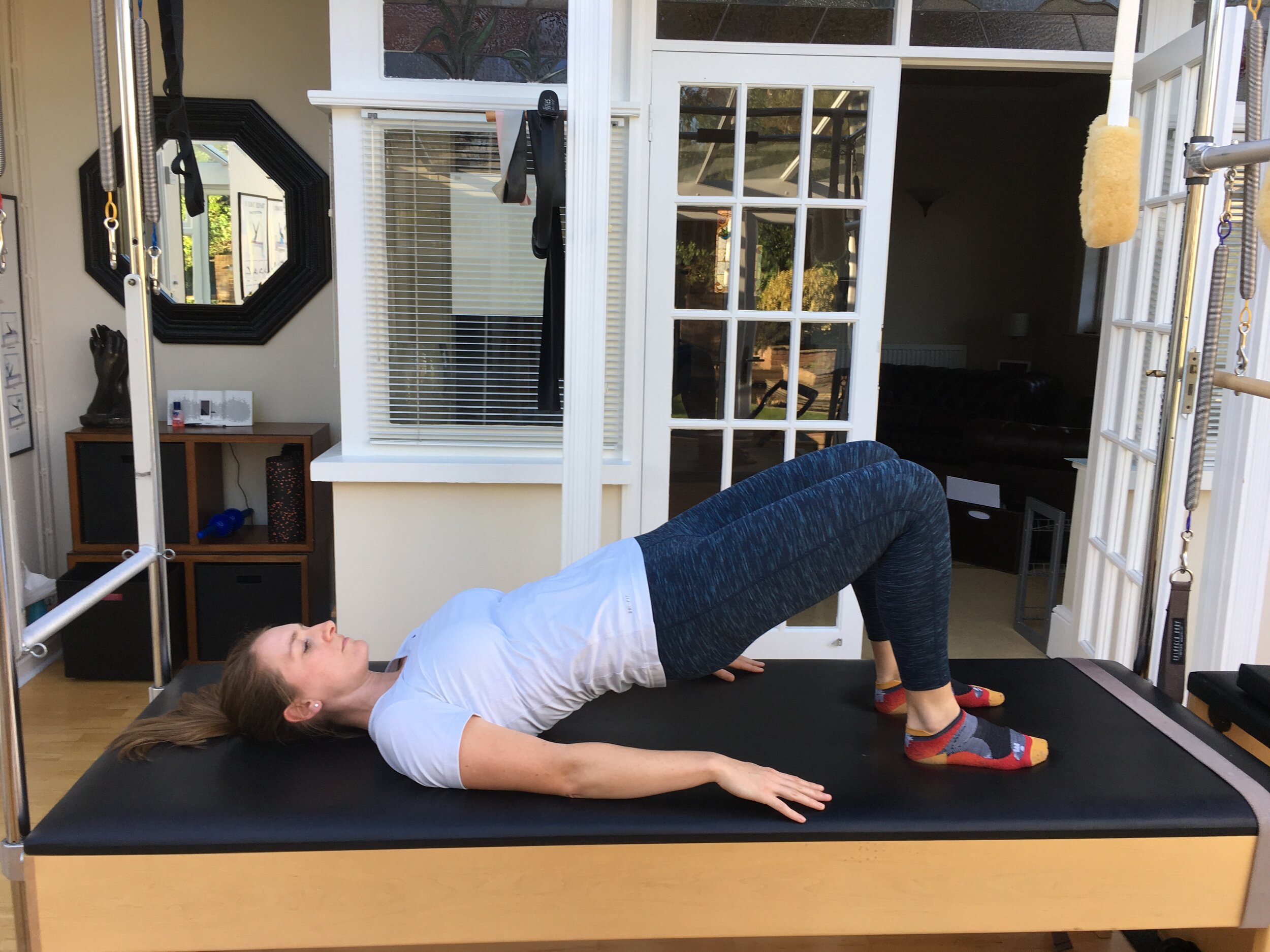 Pilates Supine start position 