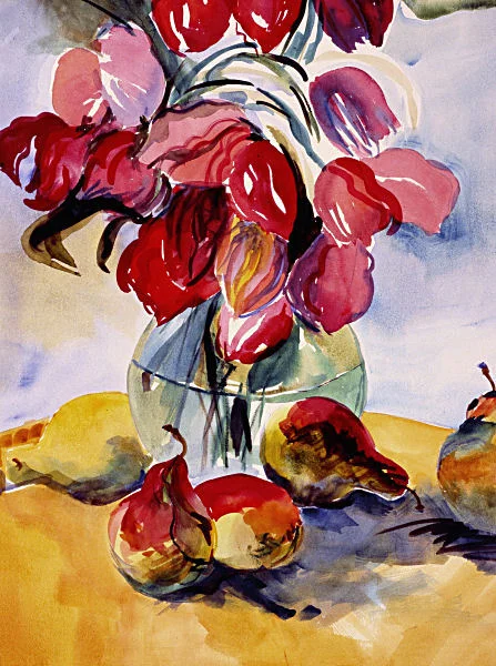 Tulips & Pears
Watercolor
22" x 30"
SOLD