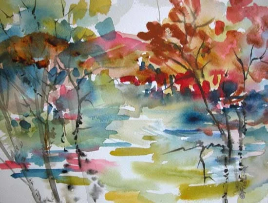 Monadnock Valley
10" x 14"
watercolor
$200
