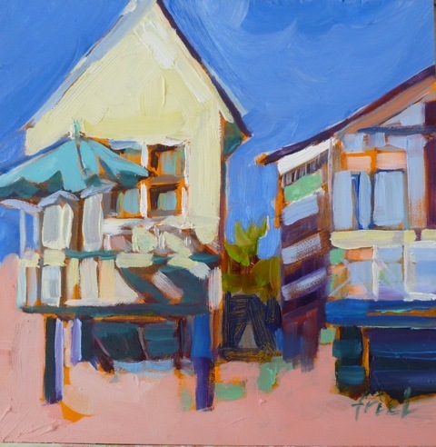 Beach Hut
6" x 6"
Oil on Board
$150
