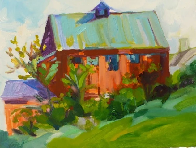 Dublin Barn
Oil on Canvas
9" x 12"
$350
