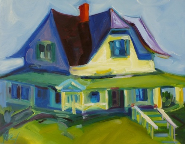 The Cottage
Oil on Board
9" x 12"
$350
