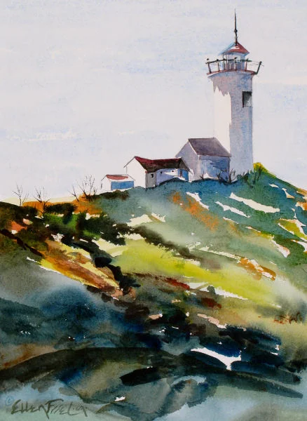 Nubble Light
9" x 12"
watercolor
$300
