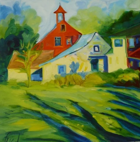 Wilton Barn
Oil on Board
16" x 16"
$400
