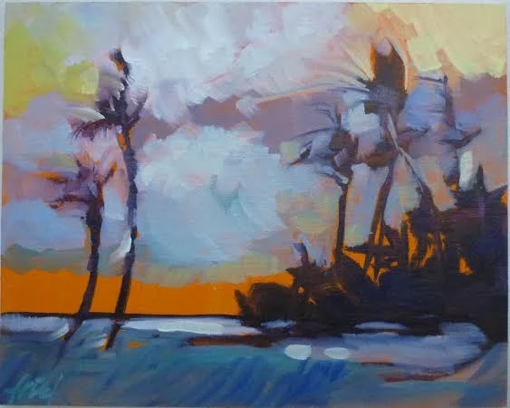 Maui Sunset
Oil on Linen
9" x 12"
Original Pleinaire Painting
$750