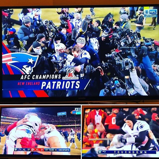 We are going!!!! #superbowl 🏈#eastvswest 💪🏻💪🏻💪🏻#kansascitychiefs played great tho... but #patriots #👍🏻