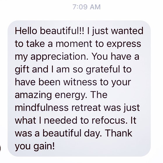 Happy dance time 💃 ⁣
.⁣
When you get a message like this from someone who attended your workshop...your motivation increases ten-fold 🙏❤️ ⁣
.⁣
I&rsquo;m not sure people realize this, but as a teacher, I feel like I take away just as much from my wo