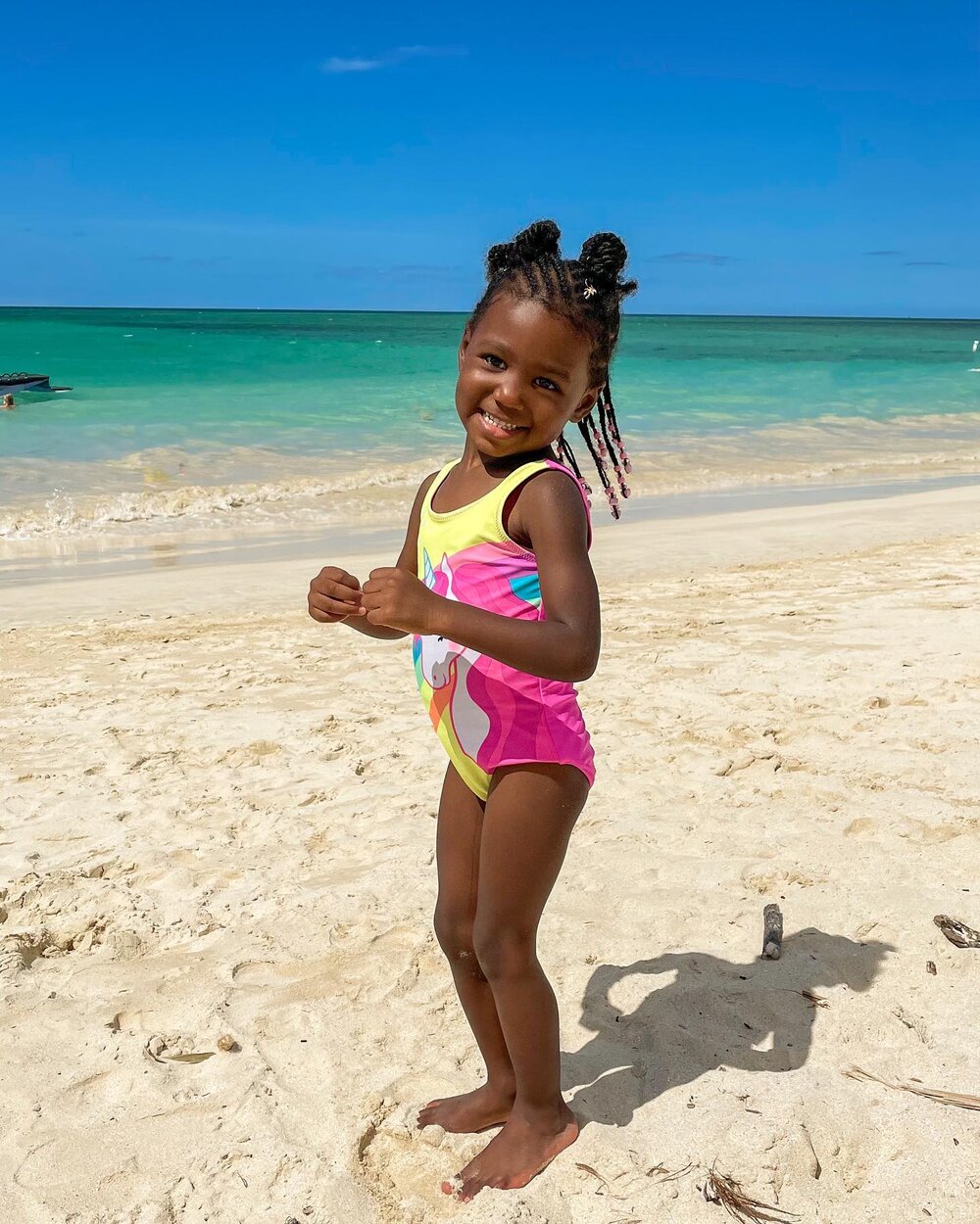 This is the closest my girl would get to the water without screaming bloody murder!

Kailua Beach Park is one of our favorite beaches on O&rsquo;ahu and a MUST visit when you&rsquo;re here. Fine white sand, calm waters, beautiful blues and the view i