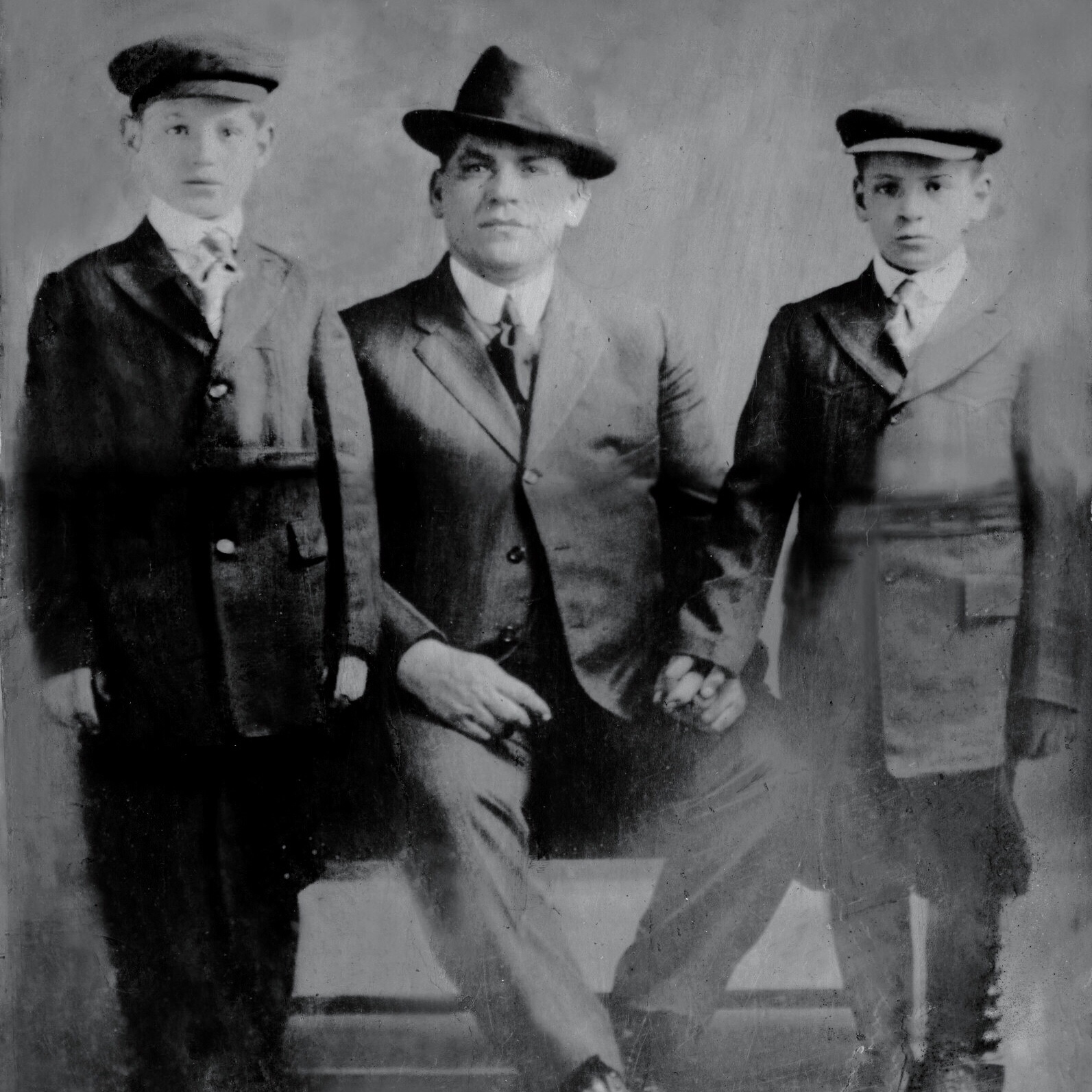 Frank's Great Grandfather and his Two Sons