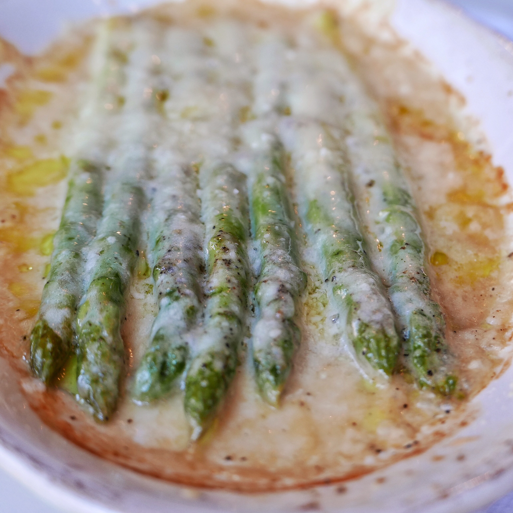 Asparagus alla Parmigiana