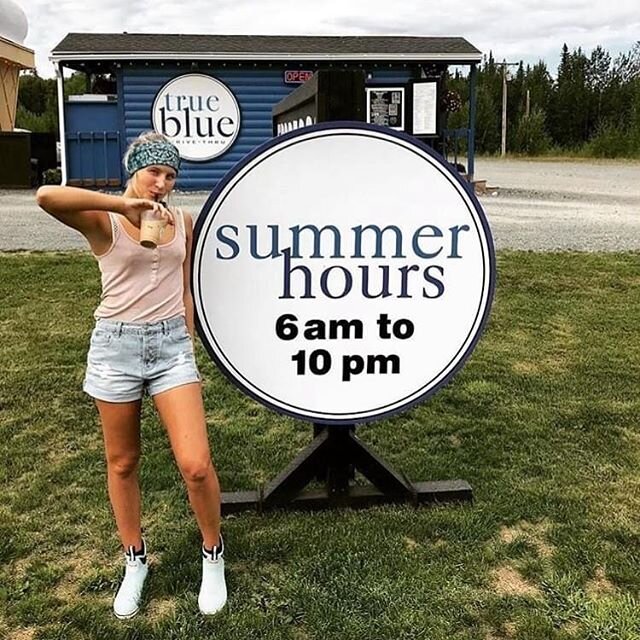 Throwback because @d.risley18 is making a guest appearance at the sterling shop till 3:30p AND our summer hour sign is up so you know it&rsquo;s real 😍 see ya till 10p seven days a week! ☀️