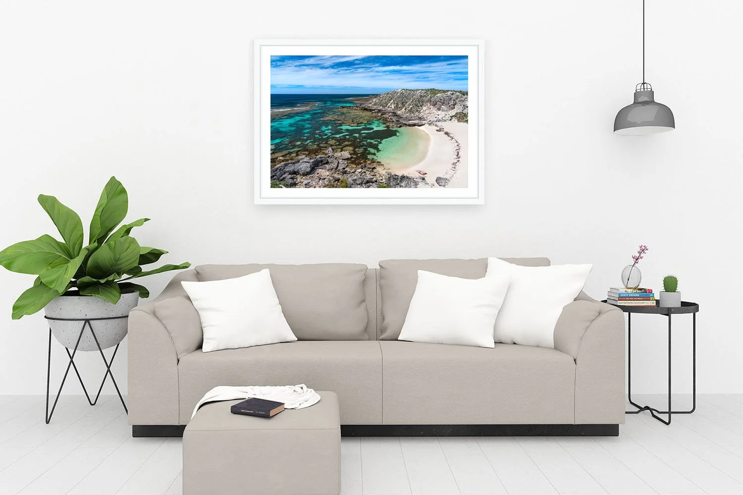 ARMSTRONG BAY - HEAVEN - FRAMED PRINT WHITE.jpg