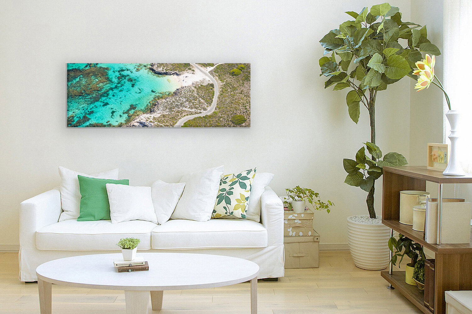  LITTLE SALMON BAY  - STRETCHED CANVAS 