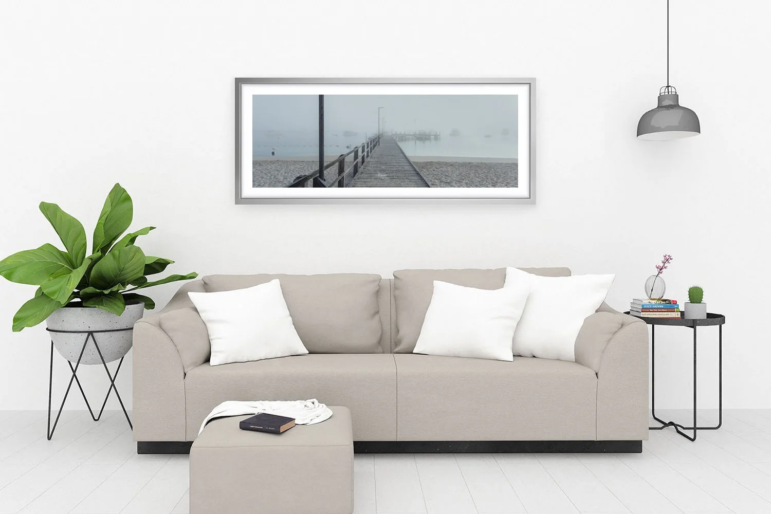 THOMSON BAY - PELICANS IN THE MIST SILVER.jpg