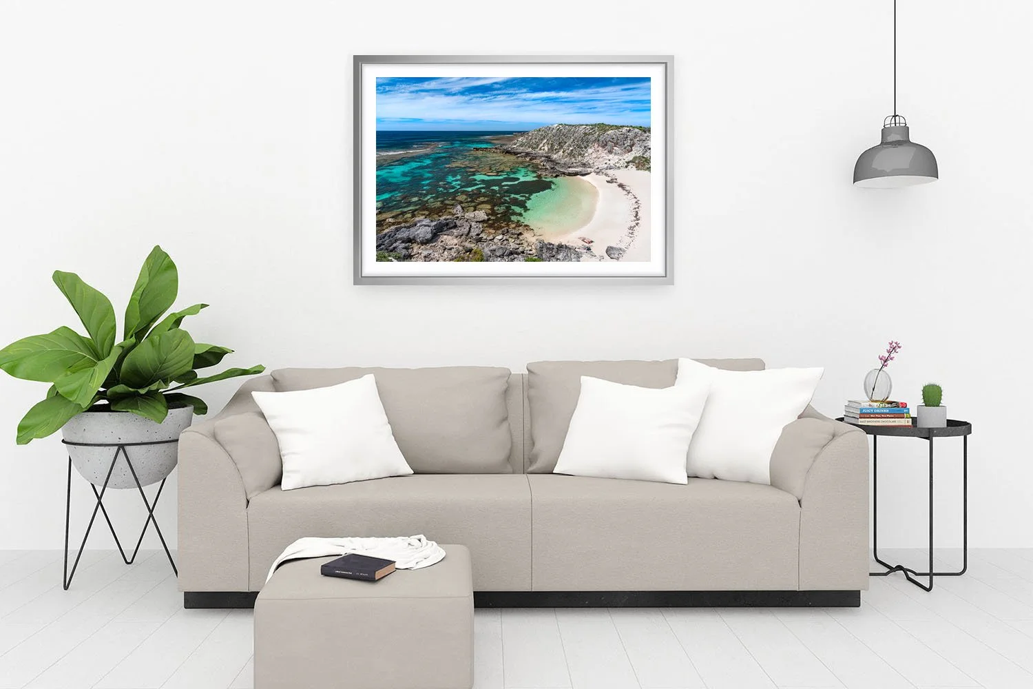 ARMSTRONG BAY - HEAVEN - FRAMED PRINT SILVER.jpg