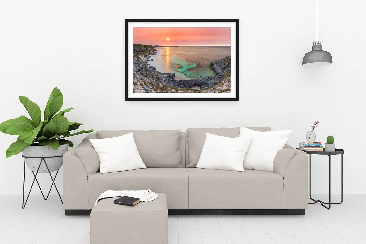 MARJORIE BAY - HAZE FOR DAYS - FRAMED PRINT BLACK.jpg