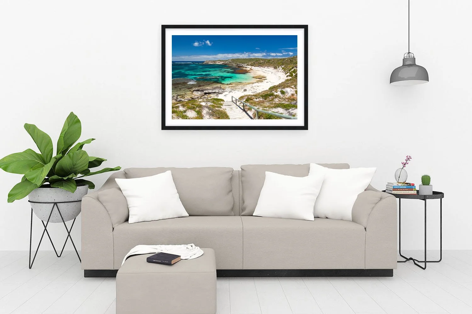 STRICKLAND BAY - ROLAND SMITH - FRAMED PRINT BLACK.jpg