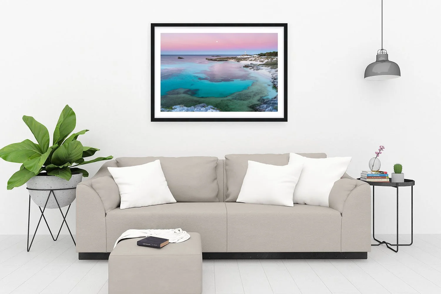 THE BASIN - THATS AMORE - FRAMED PRINT BLACK.jpg