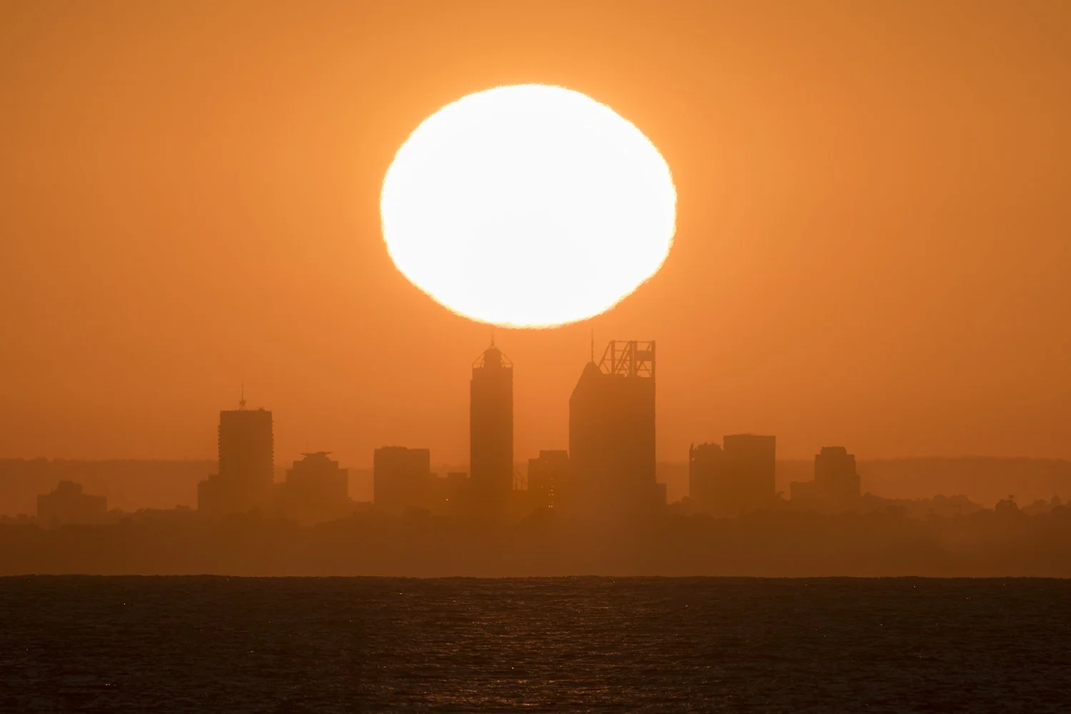 Perth CBD sunrise - Cale McMillen Rottnest.jpg
