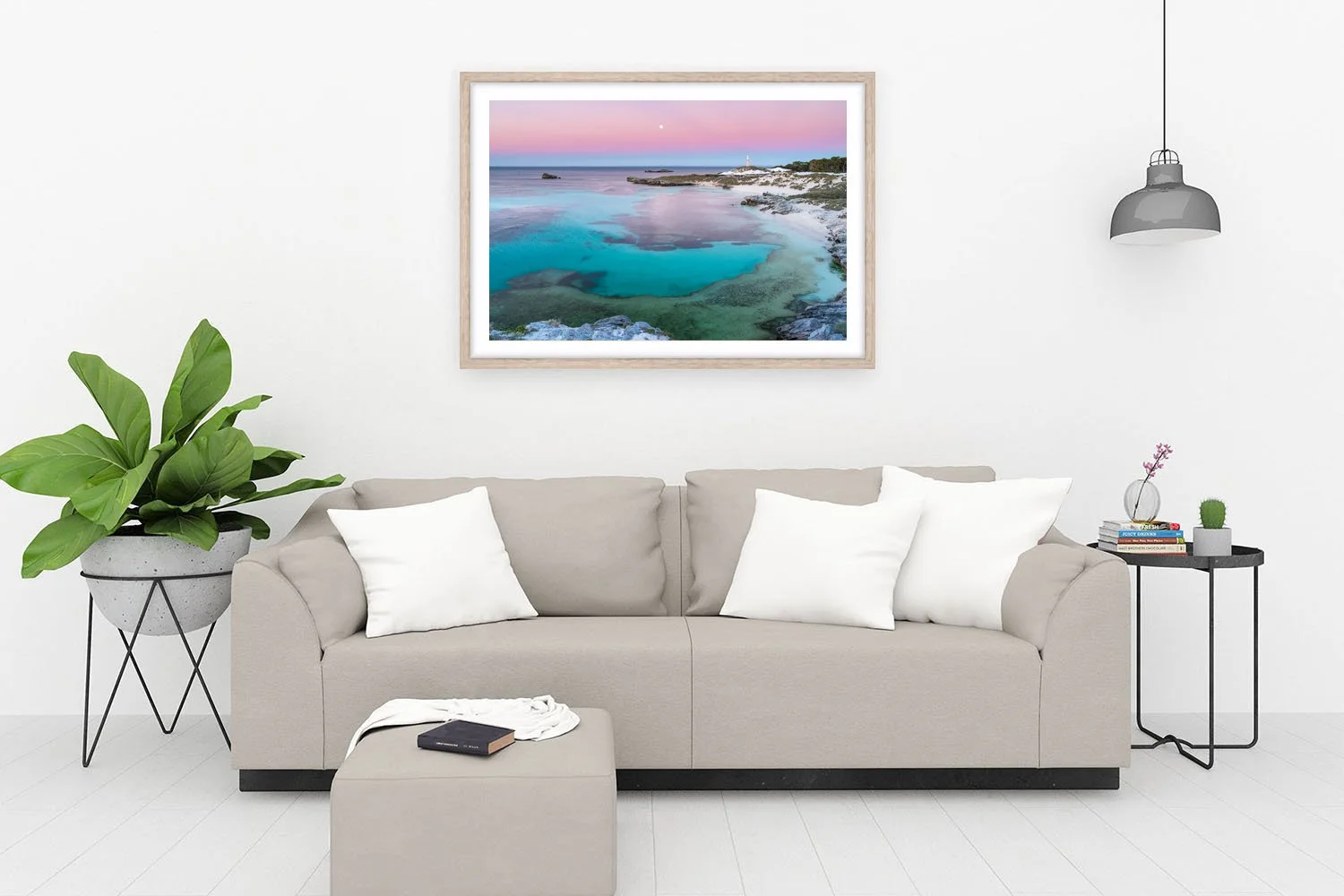 THE BASIN - THATS AMORE - FRAMED PRINT OAK.jpg