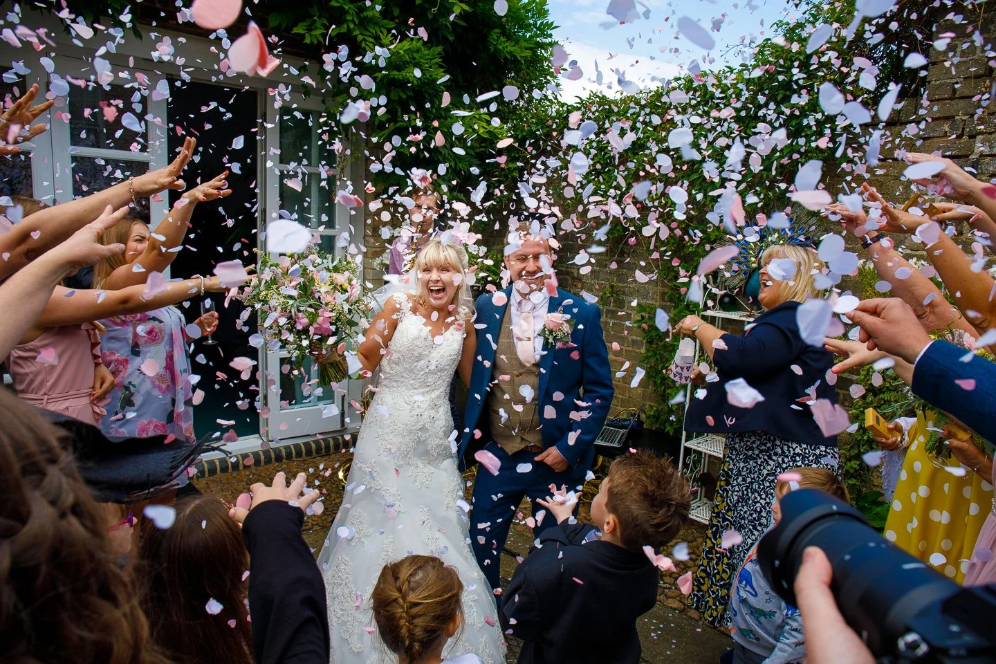 Wedding Day and Confetti
