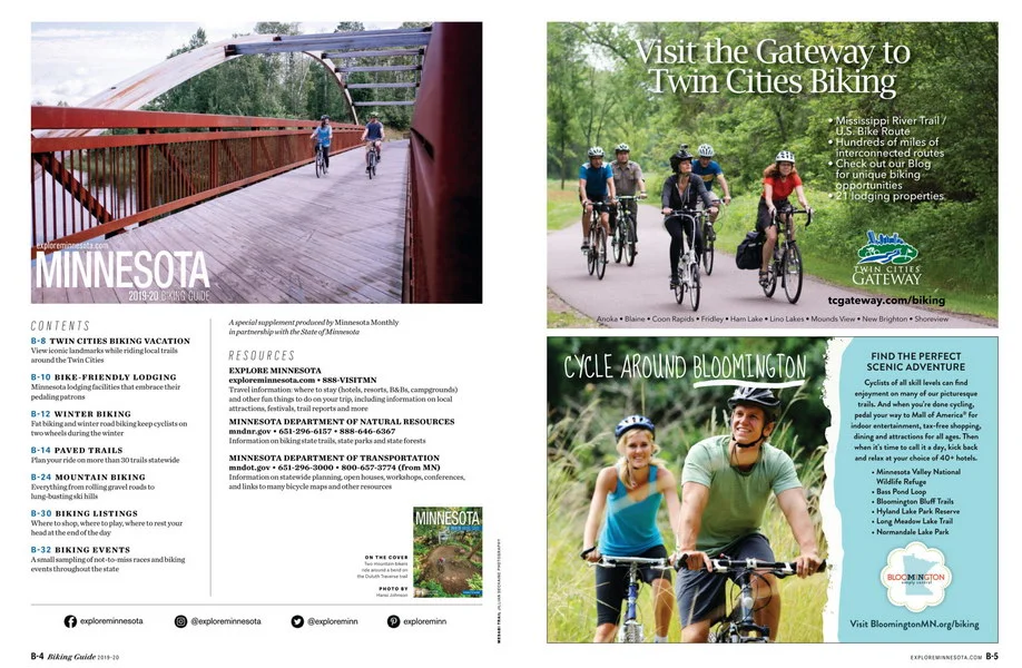 Minnesota biking guide