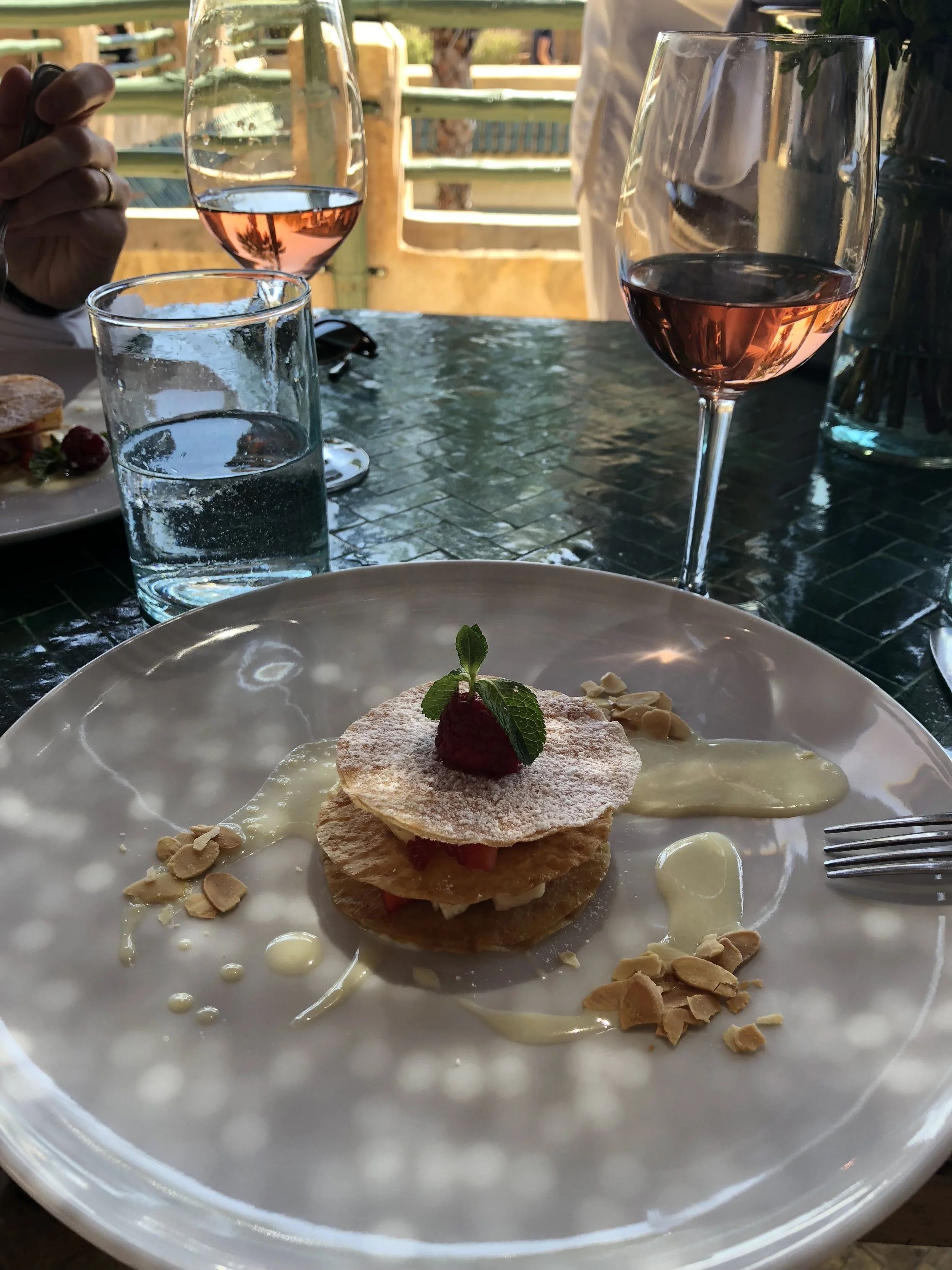 El Fenn's take on a traditional Moroccan Pastilla 