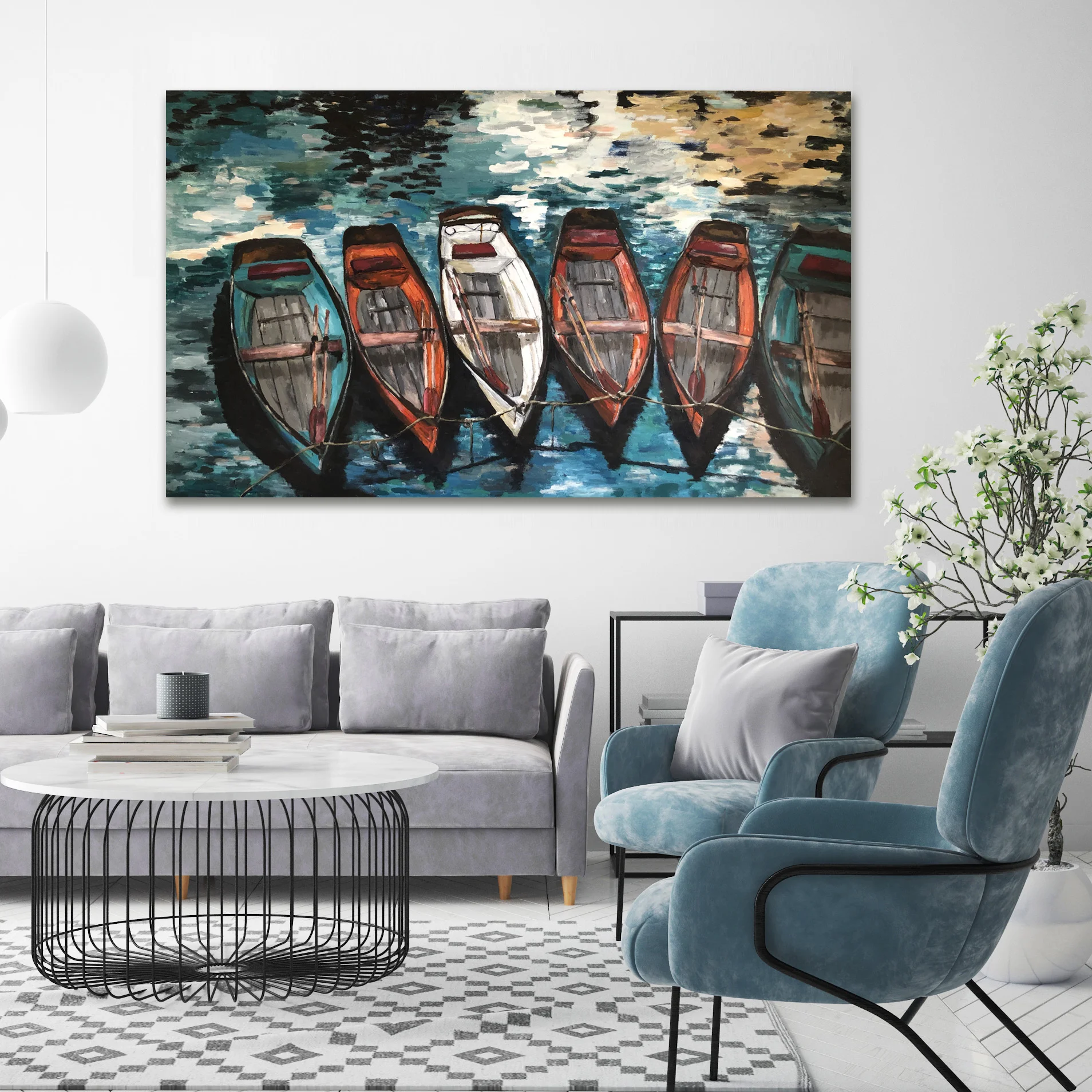 Richmond London - Rowing Boats