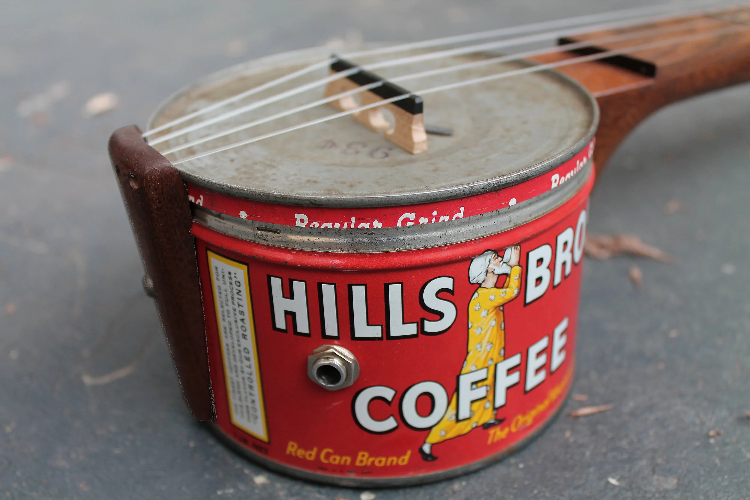 Hills Brothers Coffee Tin Ukulele