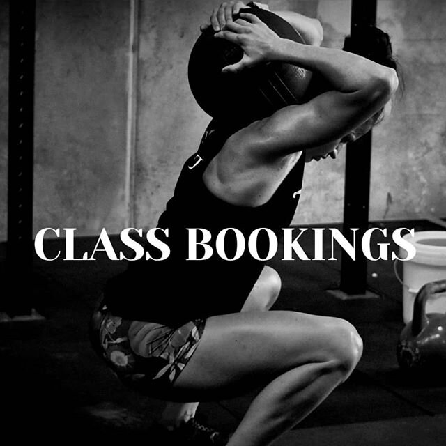 BOOKINGS

Hello again 🖐 
Just wanted to touch on a few changes to the online bookings as we move into next week. Please read carefully
.
&bull;Due to a huge influx already, we will be limiting each client booking to 1 x coached class per day. This i