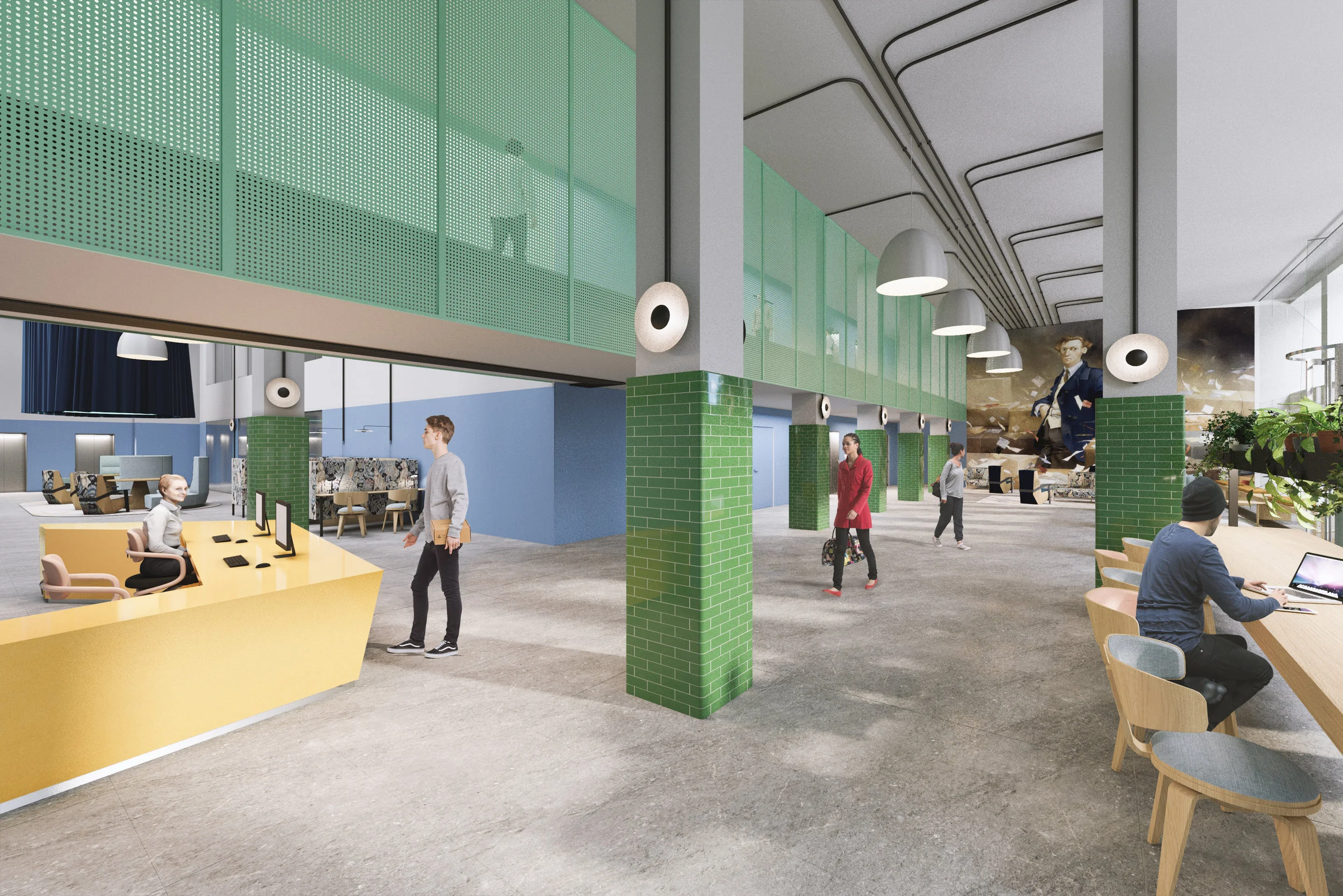  Collaboration with Fletcher Priest Architects 