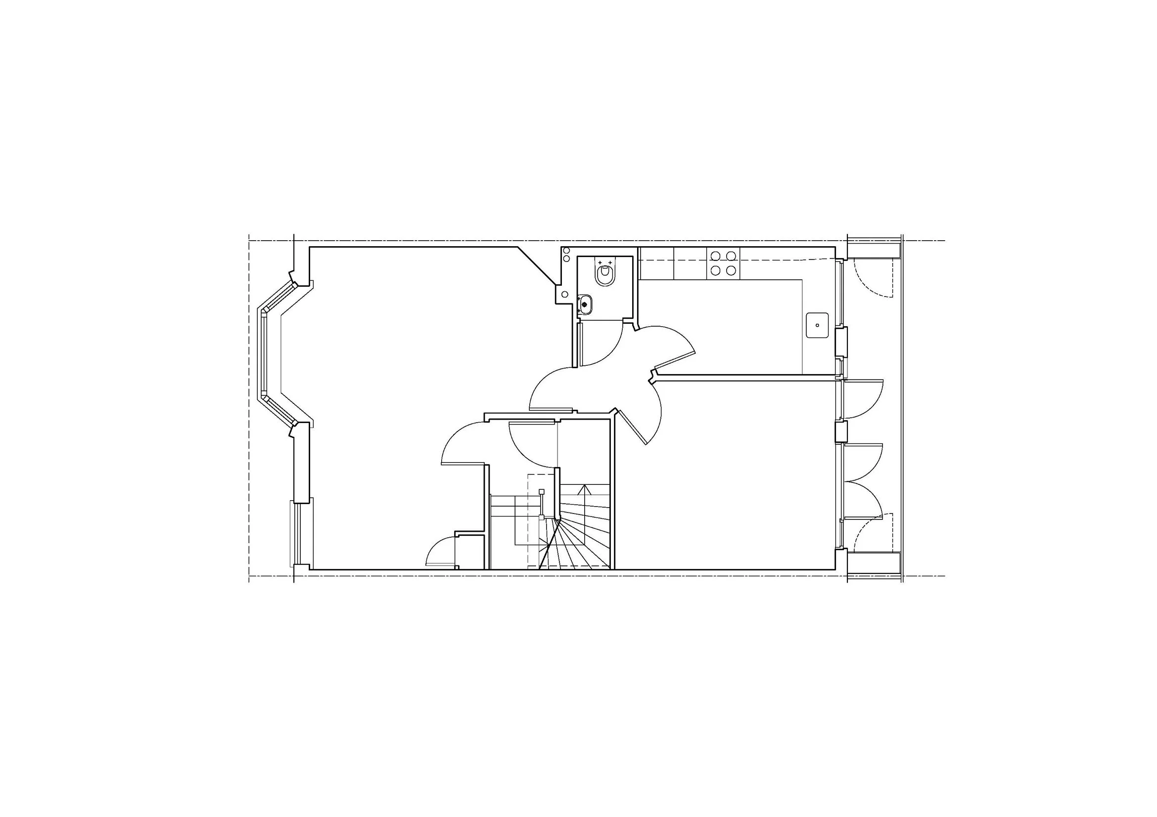  Existing second floor plan 