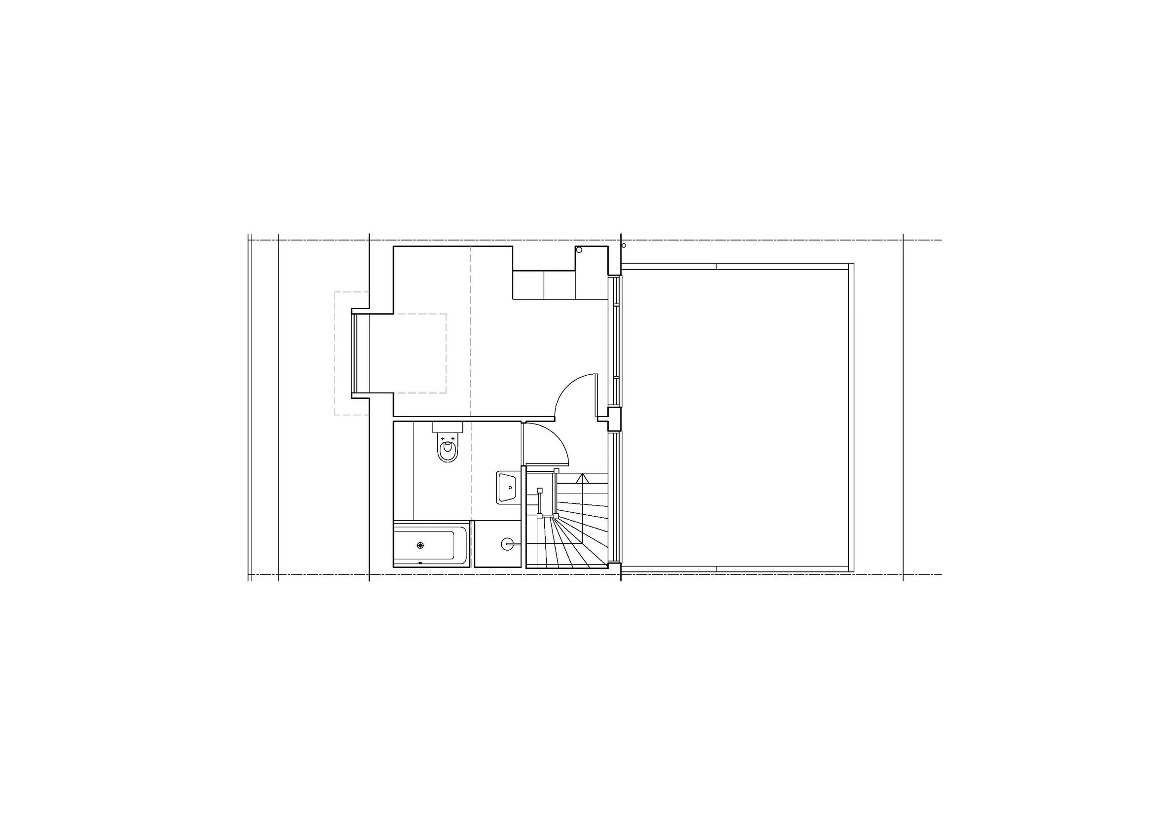  Existing third floor plan 